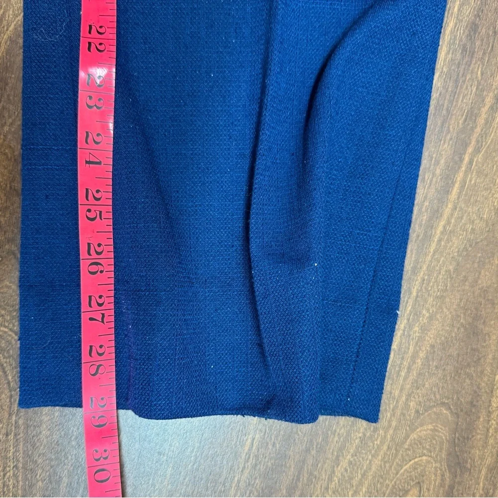 Vintage 1970s Two Piece Leisure Set By Legends Orange and Navy Blue Size Medium - Picture 10 of 13